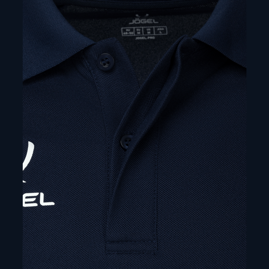 Поло JOGEL CAMP 2 Poly Polo, темно-синий
