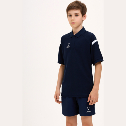 Поло JOGEL CAMP 2 Poly Polo, темно-синий