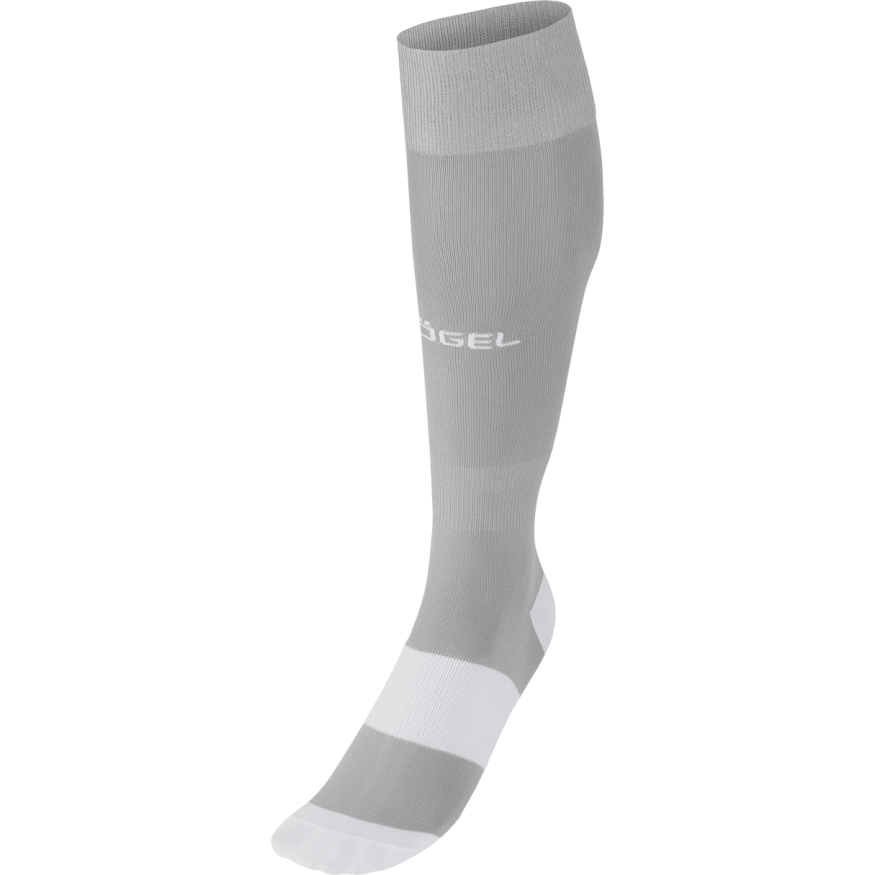Гетры футбольные JOGEL CAMP ADVANCED SOCKS, серый/белый