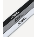 Резинки спортивные на голову JOGEL CAMP Training Headbands 3 Pack, черный/серый/белый