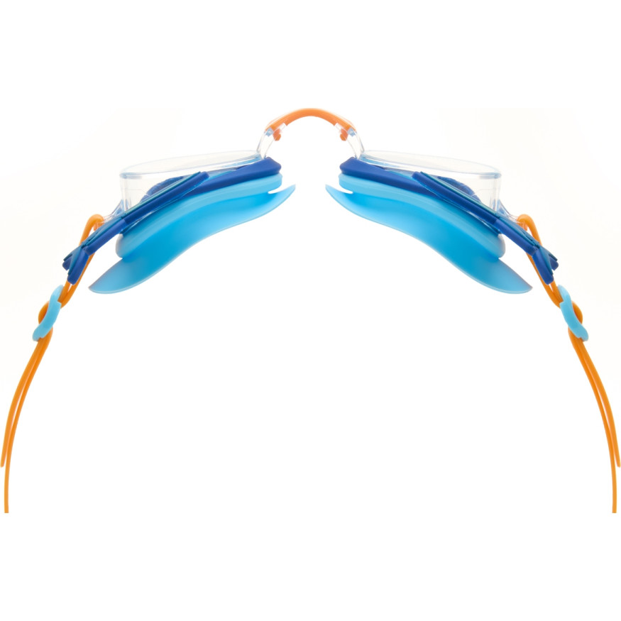 Очки детские для плав TORRES Fun Kids, SW-32524BL, прозрач линзы,синяя оправа, широкий рег ремешок
