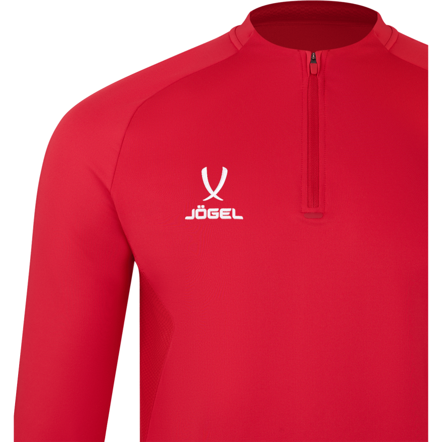 Джемпер тренировочный JÖGEL PREMIER PerFormDRY Training 1/4 Zip Top, красный