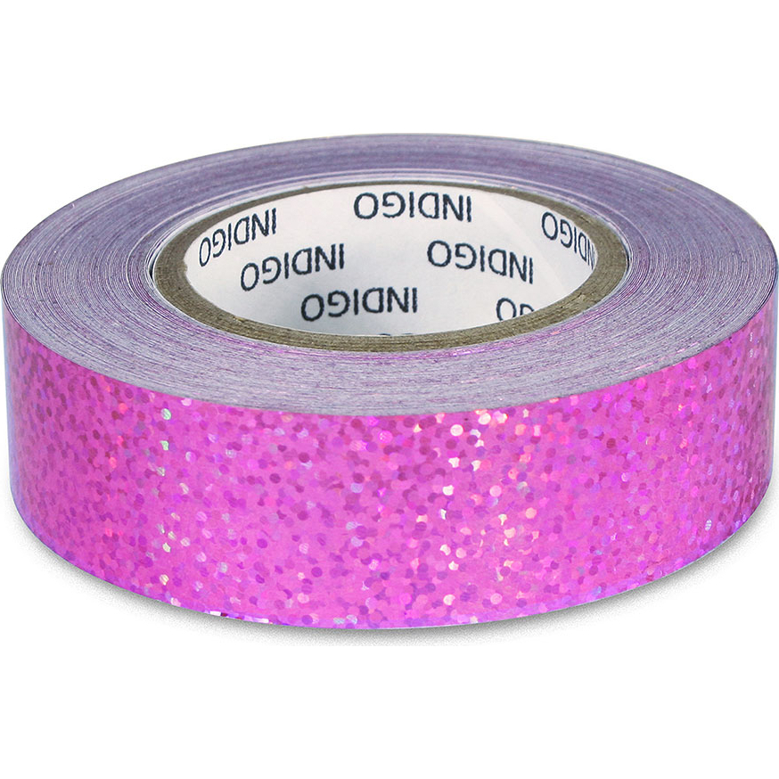 Обмотка для гимнастического обруча INDIGO Crystal IN139-PI, 20мм*14м, розовый