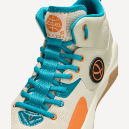 Кроссовки баскетбольные JOGEL Launch 2.0 MID, бежевый/оранжевый