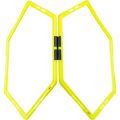Набор шестиугольных напольных обручей JOGEL Agility Hoops JA-216, 6 шт.