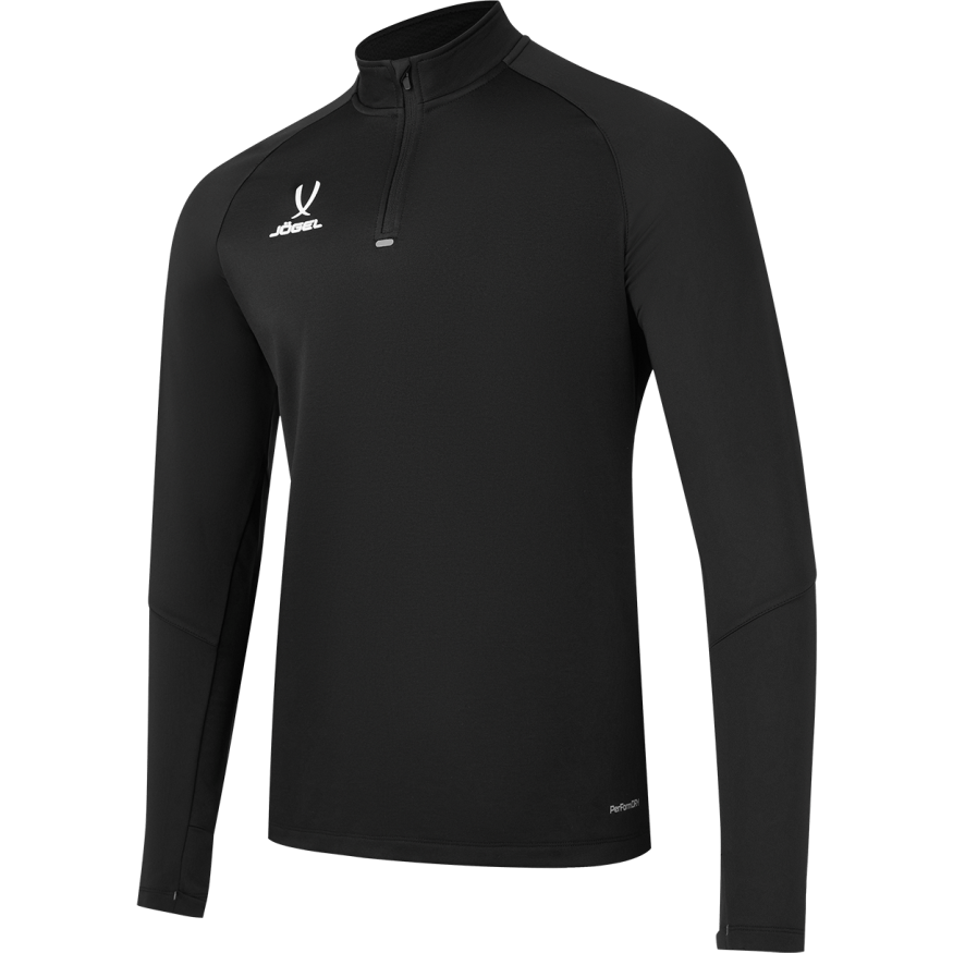Джемпер тренировочный JÖGEL PREMIER PerFormDRY Training 1/4 Zip Fleece Top, черный