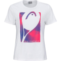 Футболка женская HEAD CVision T-Shirt W 814743-WH-XS, размер XS