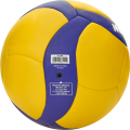 Мяч вол. сув. MIKASA V1.5W, р.1, диам. 15см синт. кожа (ПВХ), маш.сш, желто-синий