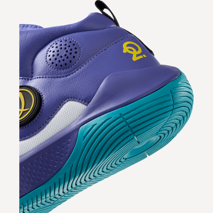 Кроссовки баскетбольные JÖGEL Launch 2.0 MID, белый/фиолетовый/голубой