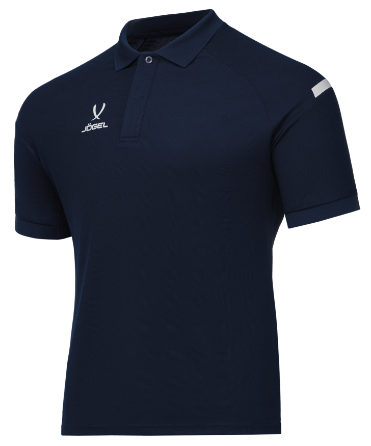 Поло JOGEL CAMP 2 Poly Polo, темно-синий