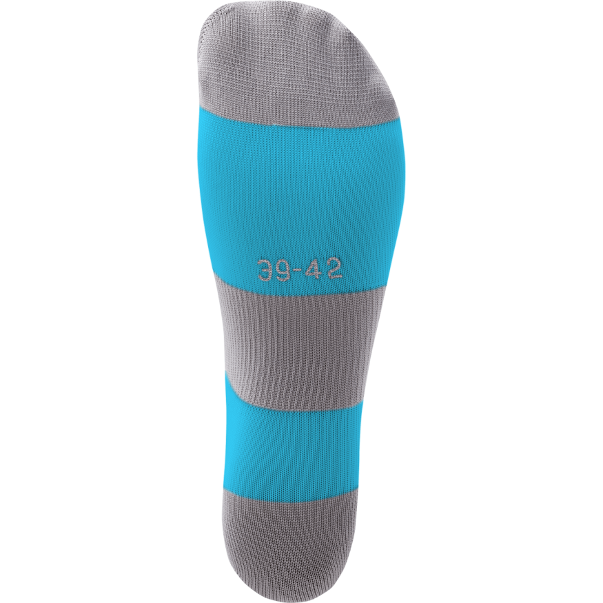 Гетры футбольные JOGEL CAMP BASIC SOCKS, бирюзовый/серый