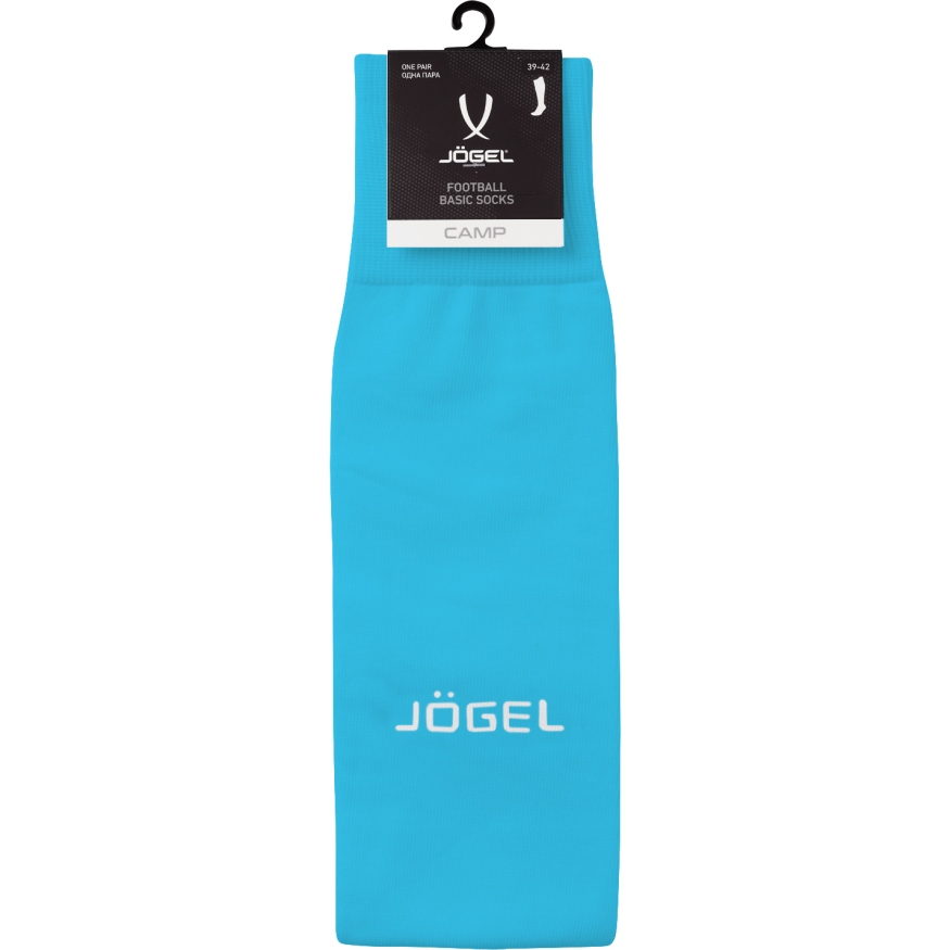 Гетры футбольные JOGEL CAMP BASIC SOCKS, бирюзовый/серый