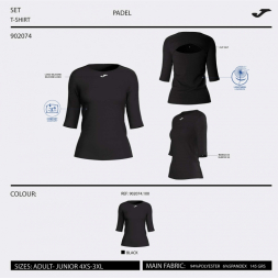 CAMISETA MANGA 3/4 TORNEO  