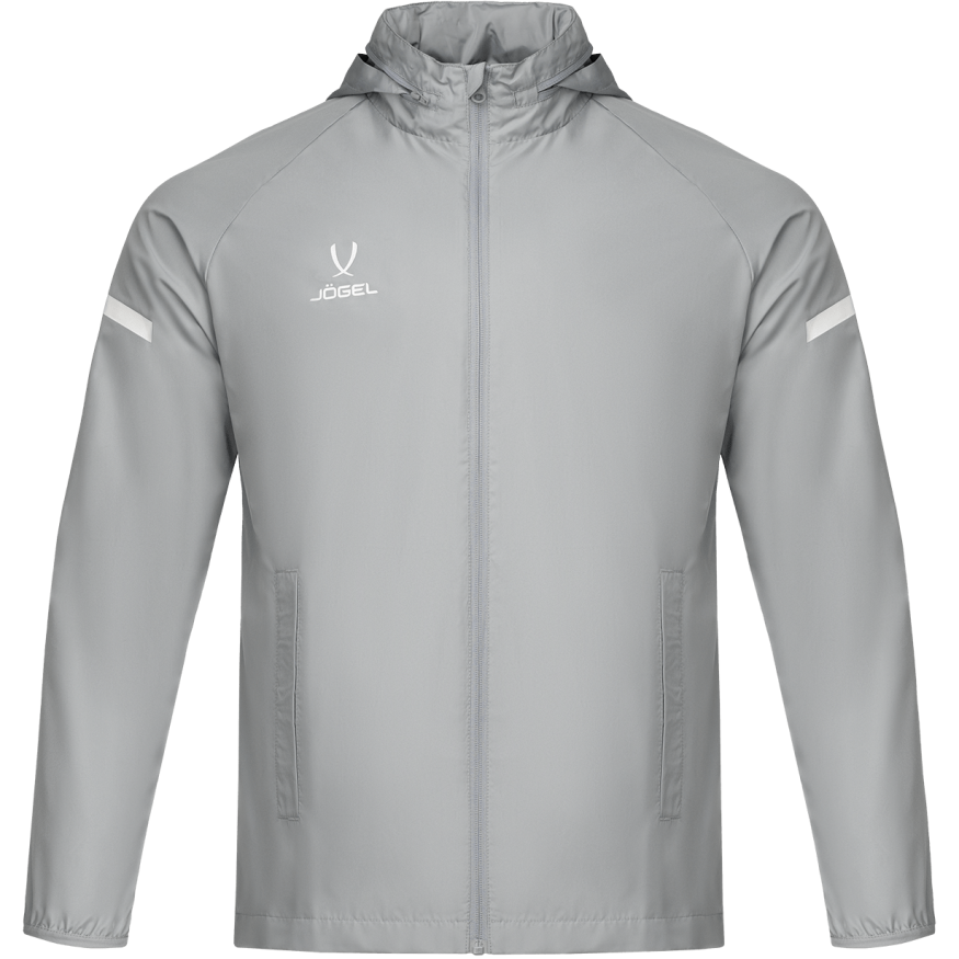 Куртка ветрозащитная JÖGEL CAMP 2 Rain Jacket, серый, детский