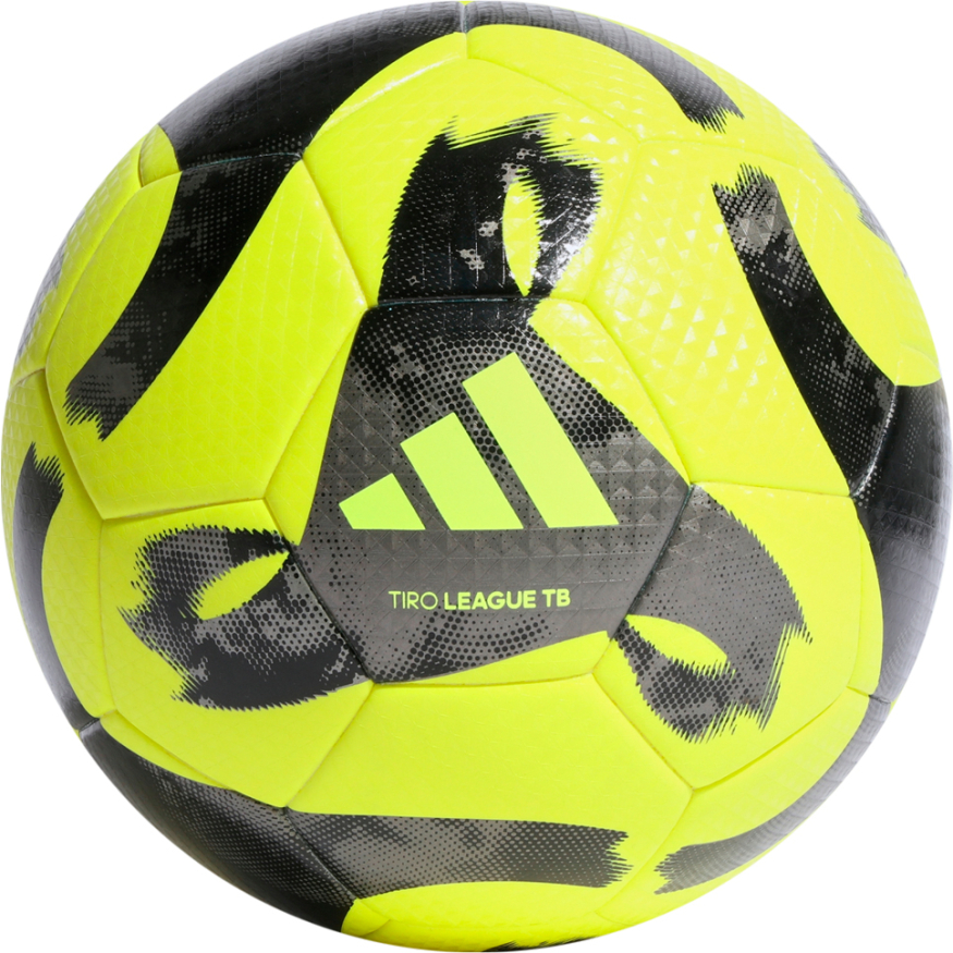 Мяч футб. ADIDAS Tiro League TB HZ1295, р.5, FIFA Basic, 32 пан., ПУ, термосшивка, желто-черный