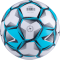 Мяч футбольный JOGEL Nueno №5, белый/голубой/черный