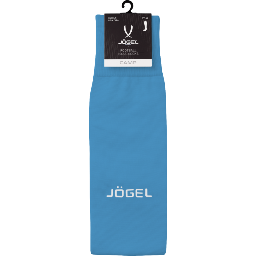 Гетры футбольные JOGEL CAMP BASIC SOCKS, голубой/белый