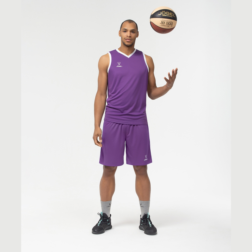 Шорты баскетбольные JOGEL CAMP Basic, фиолетовый