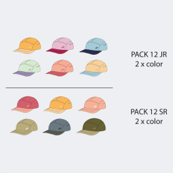 MULTIPACK DE GORRAS SANTA MÓNICA II MULTICOLOR