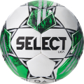 Мяч футб. SELECT Liga V25, 3855160585, р.5, FIFA Basic, 32п, ПУ, руч. сш, бело-зеленый