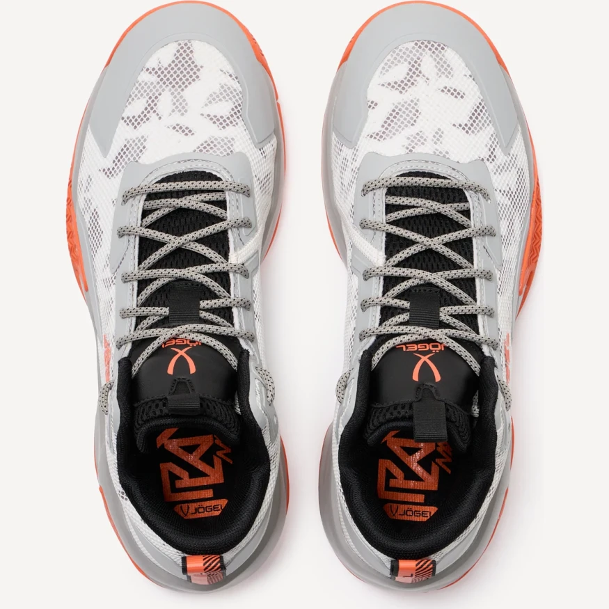 Кроссовки баскетбольные JOGEL Playmaker, серый/оранжевый