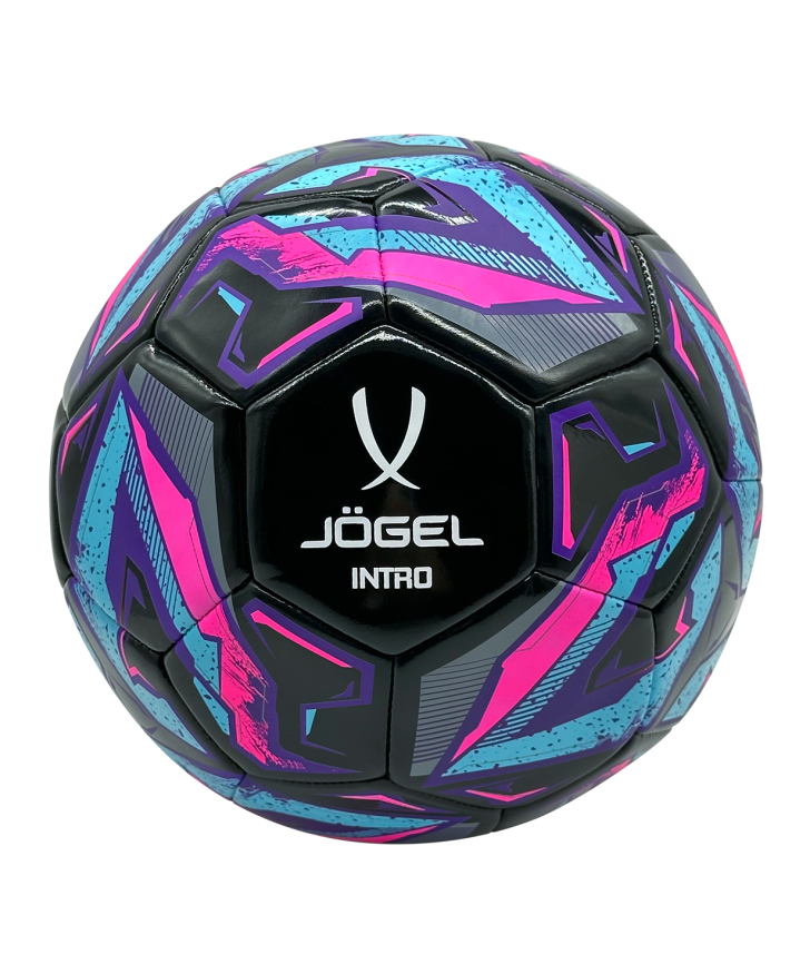 Мяч футбольный JOGEL Intro №5, черный