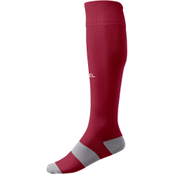 Гетры футбольные JOGEL CAMP BASIC SOCKS, гранатовый/серый/белый