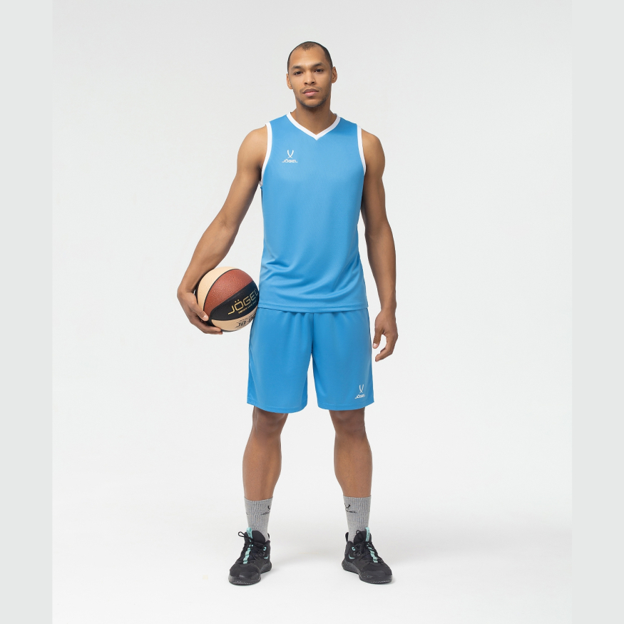 Шорты баскетбольные JOGEL CAMP Basic, бирюзовый