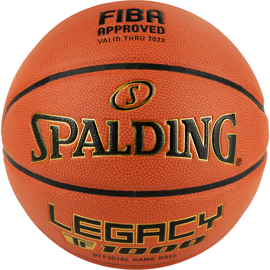 Мяч баск. SPALDING TF-1000 Legacy 76963z, р.7, FIBA, ZK-композит(микрофибра),нейл.корд, кор-чер-зол