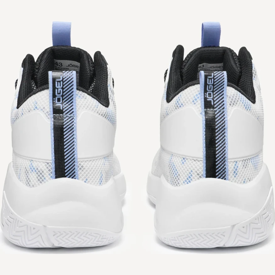 Кроссовки баскетбольные JOGEL Playmaker, белый/голубой/черный