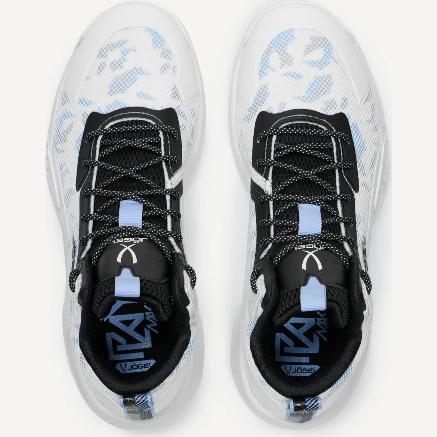 Кроссовки баскетбольные JOGEL Playmaker, белый/голубой/черный