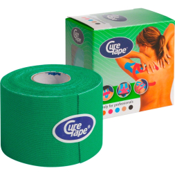 Тейп кинезиологический CureTape Black, 5 см x 5 м, 160226, черный