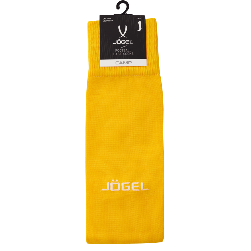 Гетры футбольные JOGEL CAMP BASIC SOCKS, желтый/серый/белый
