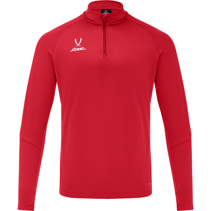 Джемпер тренировочный JÖGEL PREMIER PerFormDRY Training 1/4 Zip Fleece Top, красный