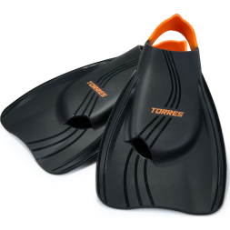 Ласты для бассейна профессиональные TORRES X1, SWF042403BL, р. EU 40-41 (M), черно-оранжевый