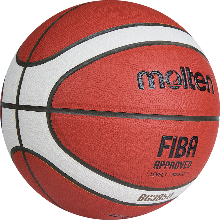 Мяч баск. MOLTEN B6G3850 р.6, FIBA Appr, синт.комп.кожа (ПУ),12 пан,бут.кам,нейл.корд,кор-беж-чер