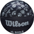 Мяч баск. WILSON NBA All Team, WTB1300XBNBA р.6, PU, бутил. камера, черный