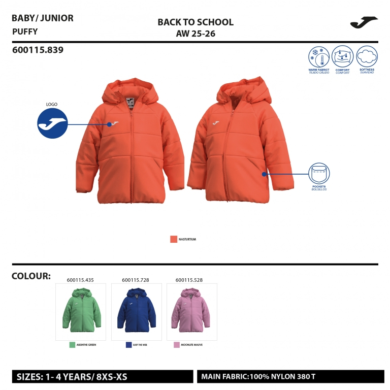 ANORAK FANTASY KIDS VERDE