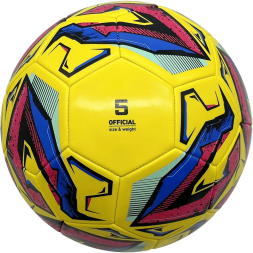 Мяч футбольный JOGEL Intro №5, желтый