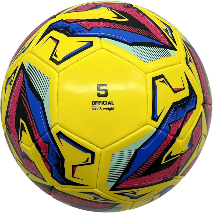 Мяч футбольный JOGEL Intro №5, желтый