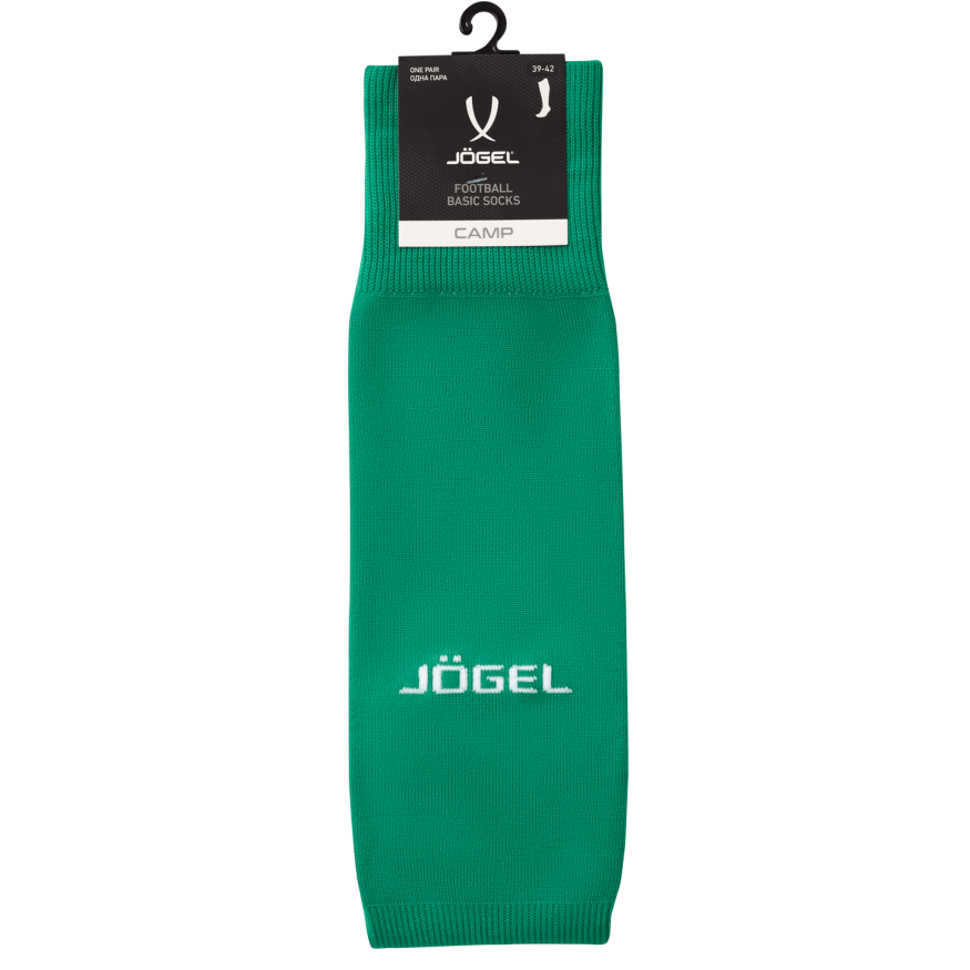 Гетры футбольные JOGEL CAMP BASIC SOCKS, зеленый/серый/белый