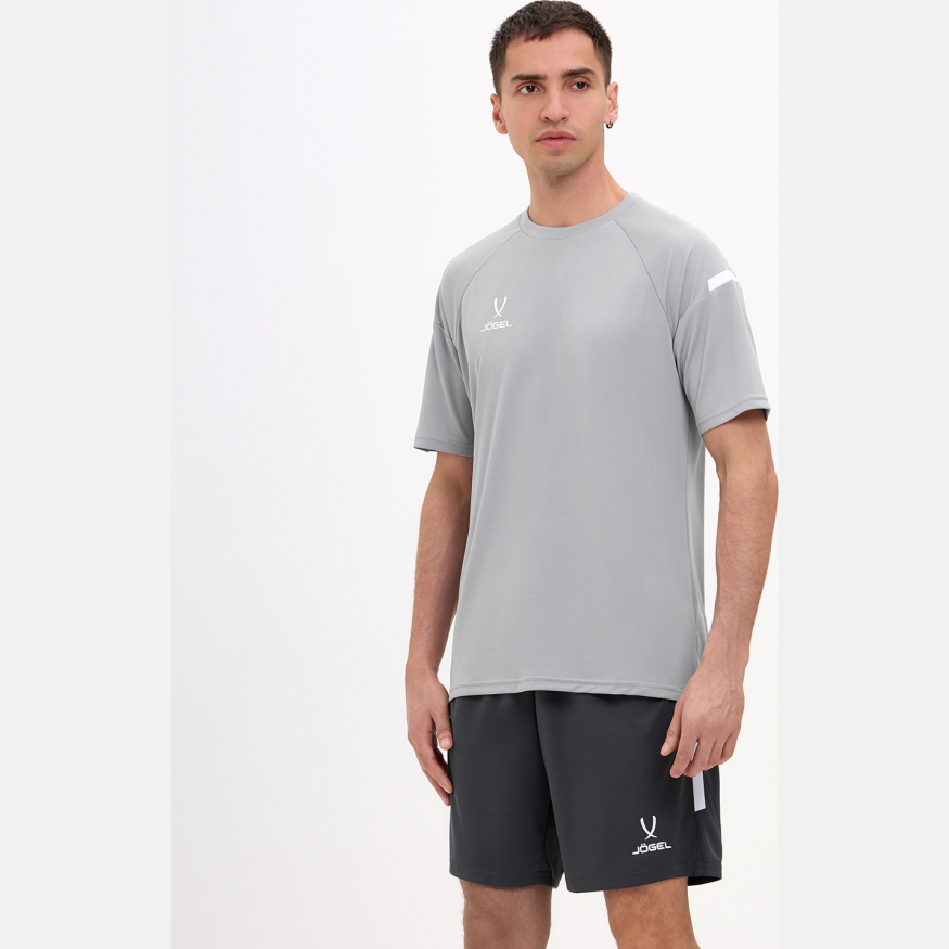 Футболка тренировочная JOGEL CAMP 2 Training Poly Tee, серый