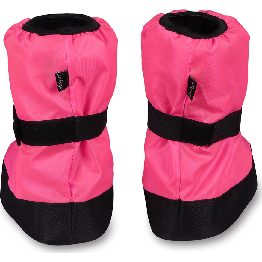 Сапожки для разогрева (бахилы) INDIGO, SM-361-P-26-29, размер 26-29, розовый