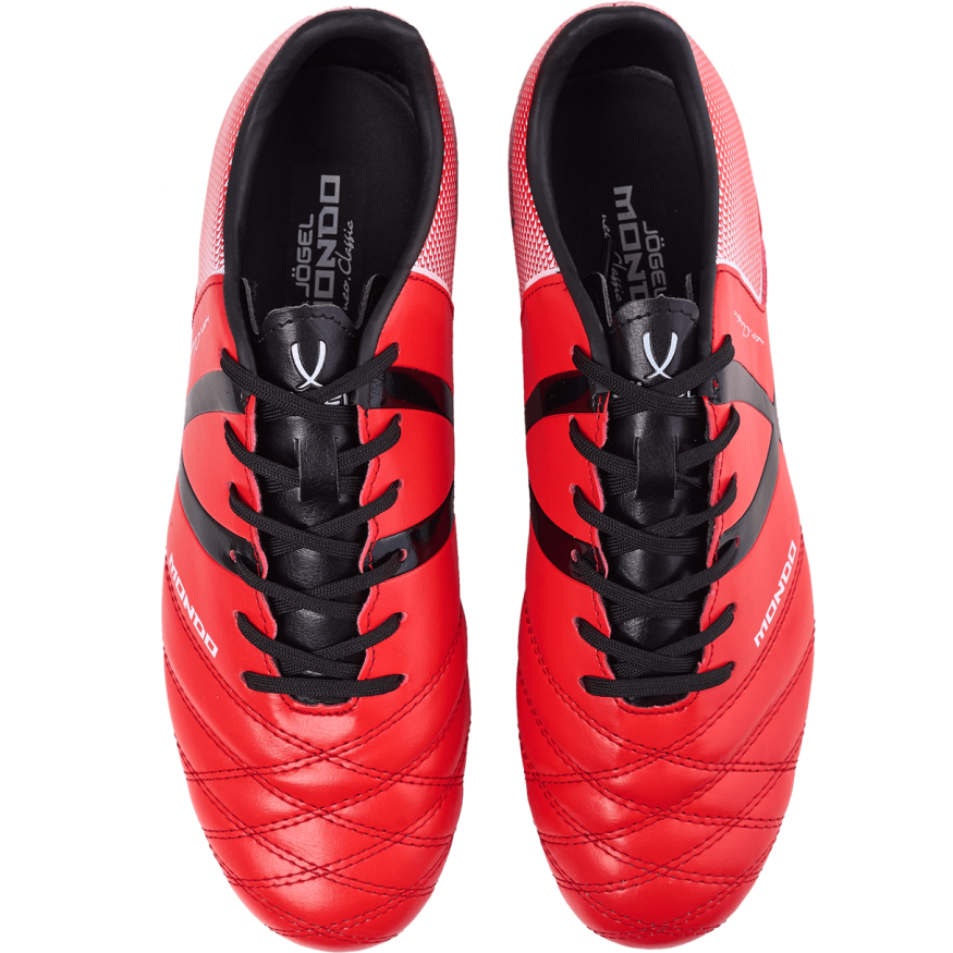 БЕЗ УПАКОВКИ Бутсы футбольные JOGEL Mondo FG Red/black