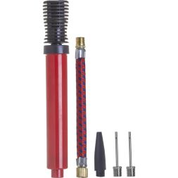 Насос для мячей пластиковый JY-40ND со шлангом и иглой двойного действия, 20 см