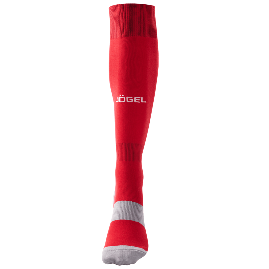 Гетры футбольные JOGEL CAMP BASIC SOCKS, красный/серый/белый
