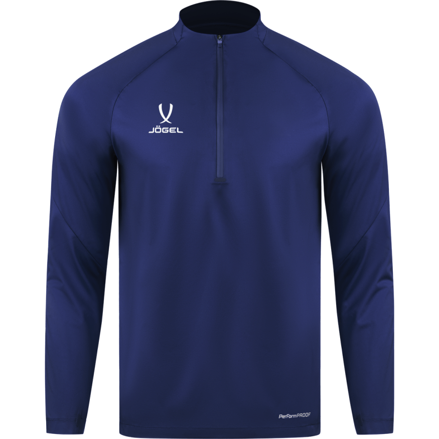Джемпер ветрозащитный JÖGEL PREMIER PerFormPROOF 1/4 Zip Wind Top, темно-синий