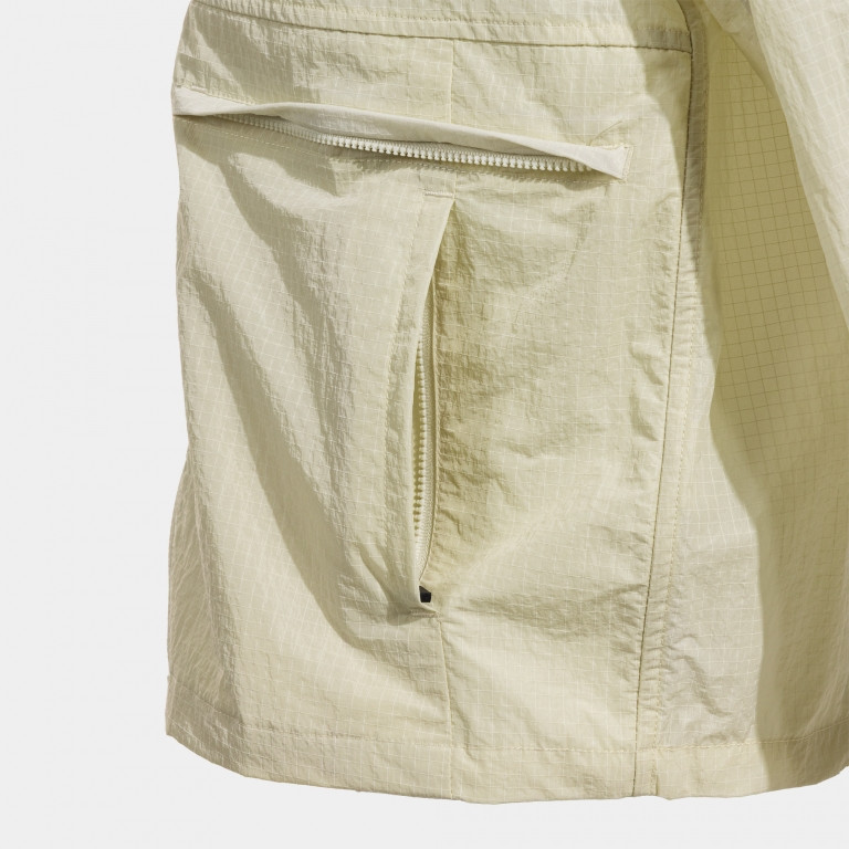 CHAQUETA CON CAPUCHA MIMETIC BEIGE