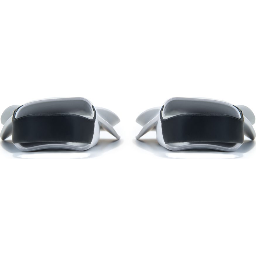 Ласты для бассейна профессиональные TORRES F03, SWF032401GR, р.EU 38-39 (S), серо-черный