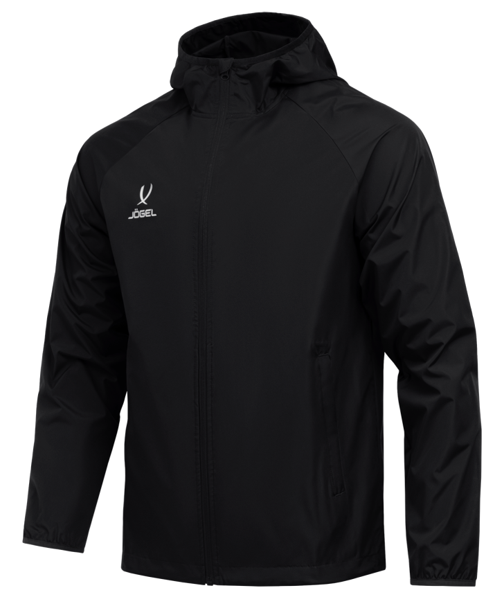 Куртка ветрозащитная JOGEL CAMP Rain Jacket, черный